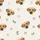 Personalized Family & Pet Lovers Golden Labrador Dog Face, Paw Print & Bone Pattern Flannel Pajamas Satin Pajamas Set - 4