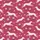 Greyhound Owners Digital Pattern: Fuchsia Abstract Folk Floral Motif XSmall Small Satin Pajamas Set - 4