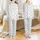 Bridesmaid Satin Pajama Set: All-Over 'Bride' Script, Hearts & Champagne Flutes Pattern - Personalized Loungewear Satin Pajamas Set - 1