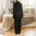 Men's Minimalist Geometric Grid Pattern Custom-Fit Double Gauze Loungewear Set Satin Pajamas Set - 3
