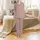 Kids & Boy's Toddler Pajamas: Dusty Rose Organic Shapes Pattern - Beginner Sewing Guide Satin Pajamas Set - 2