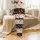 Your Pet's Photo Flannel Pajama Pants: Personalized Realistic Dog & Cat Faces & Paw Prints Satin Pajamas Set - 2