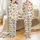 Pancakes & Pajamas Whimsical Golden Breakfast Food & Aqua Pink Confetti Pattern Sleep Set Satin Pajamas Set - 1