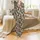 Men's Kyoto-Crafted Abstract Organic Stone Pattern Long Sleeve Japanese Wazarashi Gauze Cotton Pajamas Satin Pajamas Set - 2