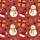 Baby's First Christmas Personalized Whimsical Knitted Snowmen & Santa Hat Pattern Soft Pajamas Satin Pajamas Set - 4