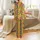Greyhound, Whippet & Italian Greyhound Fleece Pajamas: Cheerful Pumpkin & Autumn Leaf Print Satin Pajamas Set - 3