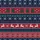 Personalized Dog Sleep Set: Rustic Fair Isle Christmas Deer & Tree Pattern - Cozy Polyester Satin Pajamas Set - 4