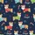Family Matching Corgi Christmas Sleep Set: Festive Cartoon Dogs, Santa Hats, Candy Canes & 'I ♥ Corgis!' Pattern Satin Pajamas Set - 4