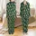 Family Golden Retriever Christmas Sleep Set: Santa Dog & Reindeer Festive Loungewear Satin Pajamas Set - 1