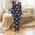 Custom Family Baseball Christmas Lounge Sets: Personalized Name & Number Santa Hat Reindeer Lights Pattern for All Sizes Satin Pajamas Set - 2