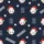 Custom Family Baseball Christmas Lounge Sets: Personalized Name & Number Santa Hat Reindeer Lights Pattern for All Sizes Satin Pajamas Set - 4