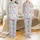 Girls' Groovy Pizza Pajamas: Pink Sleepover Print with Disco Balls - Playful Lounge Set Satin Pajamas Set - 1