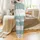 Women's Monogram Bridesmaid Gift: Delicate Floral Cursive Satin Sleep Set Satin Pajamas Set - 3