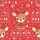 Personalized Family Christmas Pajamas: Whimsical Baby Reindeer, Red Snowfall & Fair Isle Sleep Set Satin Pajamas Set - 4
