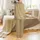 Gingerbread Christmas Pajamas: Sage Green Iced Cookie Pattern - Cozy Holiday Sleep Set Satin Pajamas Set - 3