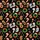 Six Seven Meme Christmas Gingerbread Wreath Candy Cane Number Pattern for Women & Kids Satin Pajamas Set - 4