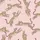 Women's Playful Hot Pink Leopard Outline Two-Piece Sleep Set - Short Sleeve Top & Shorts Satin Pajamas Set - 4