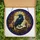 Dark Academia Fans' Tiffany Stained Glass Raven Books Library Amber Violet Sapphire Mosaic Pattern Stained Glass Suncatcher - 6