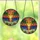 Nature Enthusiasts' Vibrant Orange Yellow Stained Glass Tropical Sunset Ocean Beach Mosaic Stained Glass Suncatcher - 1