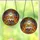 Bookworms & Autumn Lovers' Edge-to-Edge Tiffany Stained Glass Reading Ghost, Jewel Tone Autumn Foliage & Pumpkins Stained Glass Suncatcher - 1