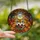Bookworms & Autumn Lovers' Edge-to-Edge Tiffany Stained Glass Reading Ghost, Jewel Tone Autumn Foliage & Pumpkins Stained Glass Suncatcher - 2