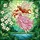 Women's Enchanted Stained Glass Fairy Jewel Tone Pink Red-Orange Green Teal Nature Mosaic Stained Glass Suncatcher - 7