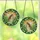 Ethereal Fantasy Lovers' Tiffany Stained Glass Fairy Emerald Green Amber Peach Forest Mosaic Stained Glass Suncatcher - 1PpXeQNEIq