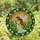 Ethereal Fantasy Lovers' Tiffany Stained Glass Fairy Emerald Green Amber Peach Forest Mosaic Stained Glass Suncatcher - AJ1iCkcp2b