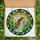 Ethereal Fantasy Lovers' Tiffany Stained Glass Fairy Emerald Green Amber Peach Forest Mosaic Stained Glass Suncatcher - TdM_l3KFS-
