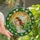 Ethereal Fantasy Lovers' Tiffany Stained Glass Fairy Emerald Green Amber Peach Forest Mosaic Stained Glass Suncatcher - cdvpvBD0I-