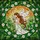 Ethereal Fantasy Lovers' Tiffany Stained Glass Fairy Emerald Green Amber Peach Forest Mosaic Stained Glass Suncatcher - 7