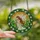 Ethereal Fantasy Lovers' Tiffany Stained Glass Fairy Emerald Green Amber Peach Forest Mosaic Stained Glass Suncatcher - rDTB-GKb0I
