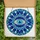 Modern Art Lovers' Tiffany Style Stained Glass Evil Eye Mandala, Royal Aqua Blue Crystal Intricate Patterns Stained Glass Suncatcher - 6