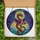 Fantasy Art Lovers' Majestic Western Dragon Stained Glass Mosaic Jewel Tones Celestial Pattern Stained Glass Suncatcher - 6