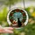 Feline Enthusiasts' Jewel Tone Stained Glass Black Cat Winter Window Wreath Mosaic Stained Glass Suncatcher - lVNYjmuft5