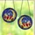 Holiday Enthusiasts' Tiffany Stained Glass Santa Red Suit Golden Moon Cosmic Sky Stained Glass Suncatcher - 3W3gUTdb4N