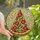 Pizza Enthusiasts' Vibrant Stained Glass Pizza Mosaic Art Glowing Jewel Tones Pepperoni Olives Crust Pattern Stained Glass Suncatcher - 3