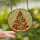 Pizza Enthusiasts' Vibrant Stained Glass Pizza Mosaic Art Glowing Jewel Tones Pepperoni Olives Crust Pattern Stained Glass Suncatcher - 2