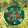 Nature Lovers' Vibrant Tiffany Stained Glass Koi Fish Water Lily Pond Mosaic Intricate Jewel Tones Stained Glass Suncatcher - ItmxCf06A7