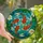 Nature Lovers' Vibrant Tiffany Stained Glass Koi Fish Water Lily Pond Mosaic Intricate Jewel Tones Stained Glass Suncatcher - _QLzQS6uQ9