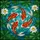 Nature Lovers' Vibrant Tiffany Stained Glass Koi Fish Water Lily Pond Mosaic Intricate Jewel Tones Stained Glass Suncatcher - 7