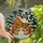 Nature Lovers' Intricate Jewel Tone Stained Glass Winter Squirrels Cozy Cabin Forest Mosaic Pattern Stained Glass Suncatcher - 3