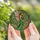 Fantasy Art Lovers' Tiffany Style Stained Glass Fairy Intricate Rose Pink Green Forest Design Stained Glass Suncatcher - 5