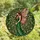 Fantasy Art Lovers' Tiffany Style Stained Glass Fairy Intricate Rose Pink Green Forest Design Stained Glass Suncatcher - 4