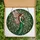 Fantasy Art Lovers' Tiffany Style Stained Glass Fairy Intricate Rose Pink Green Forest Design Stained Glass Suncatcher - 6