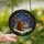 Holiday Nature Lovers' Tiffany Stained Glass Squirrel Candle Winter Forest Emerald Red Gold Design Stained Glass Suncatcher - 2