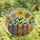 Art & Book Enthusiasts' Jewel Tone Stained Glass Books, Floral Patterns, Luminous Mosaic Sky Stained Glass Suncatcher - 4