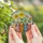 Art & Book Enthusiasts' Jewel Tone Stained Glass Books, Floral Patterns, Luminous Mosaic Sky Stained Glass Suncatcher - 5