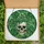 Botanical Art Admirers' Intricate Tiffany Stained Glass Monstera Skull Emerald Foliage Design Stained Glass Suncatcher - 6