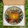 Autumn Lovers' Vibrant Tiffany Stained Glass Pumpkin & Autumn Floral Mosaic Stained Glass Suncatcher - 6